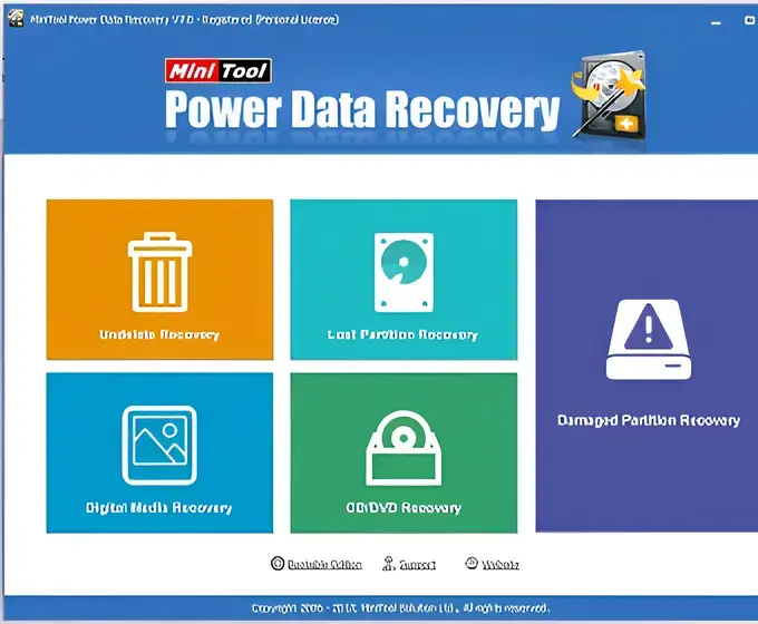 Логотип MiniTool Power Data Recovery